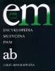 Encyklopedia muzyczna PWM  cz. 01  (A-B)