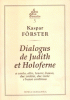 Dialogus de Judith et Holoferne - Kaspar Forster