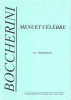 Menuet Celebre-Luigi Bocchcherini